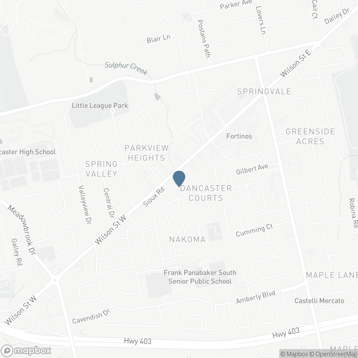 153 WILSON Street W Unit# 105, Ancaster, Ontario L0R 1C0